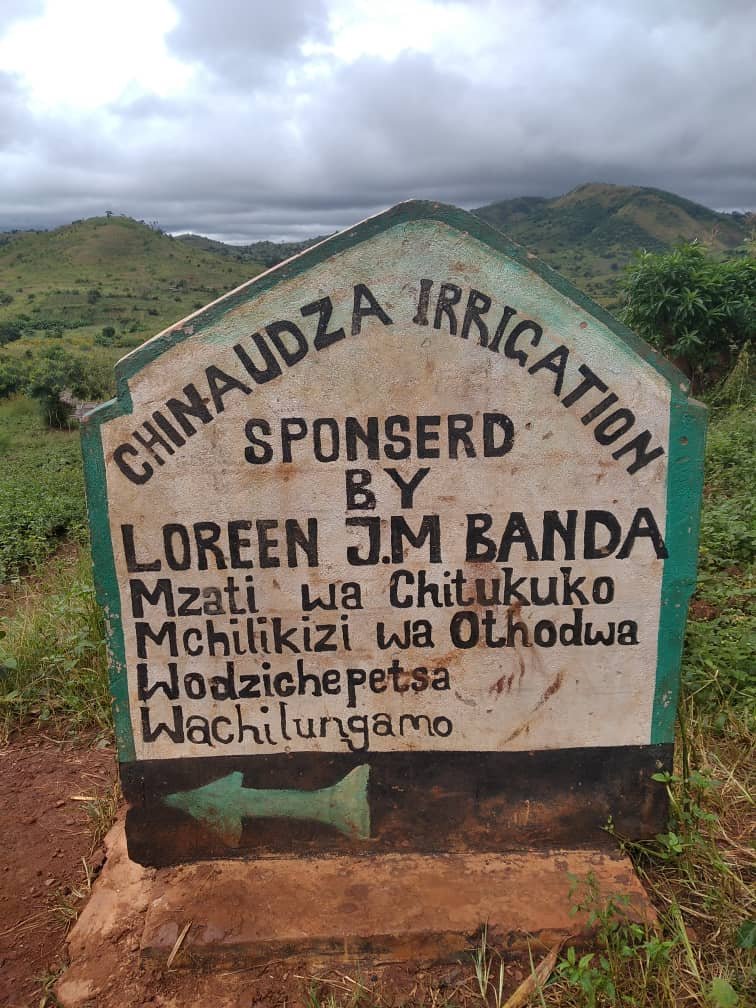 Chinaudza Irrigation Scheme in action